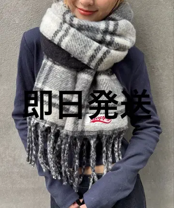 [ WEB 한정판 ] SLOPPY 리버서블 체크 머플러