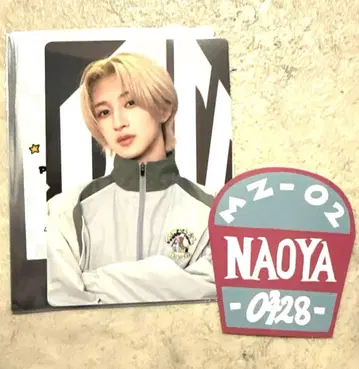 MAZZEL 마제베야 포토 카드 스티커 세트 NAOYA 나오야