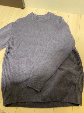 나노 유니버스 연보라 니트 스웨터 L 사이즈