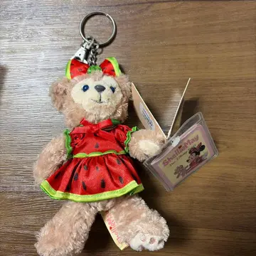 홍콩 디즈니 셰리메이 수박 패턴 드레스 키링 포함