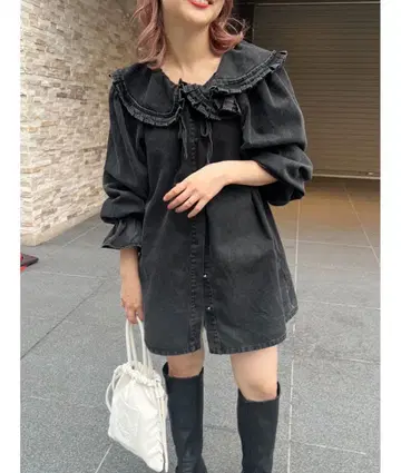 jumelle 데님 블라우스