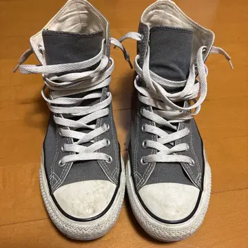 컨버스 올스타 그레이 하이컷 스니커즈