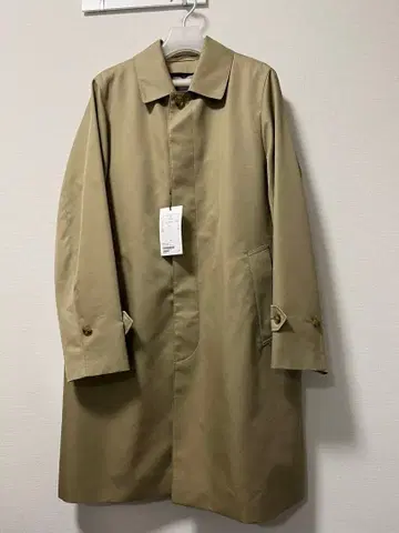 UNITED ARROWS 개버딘 스텐카라 코트 발수