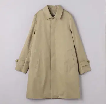 UNITED ARROWS 개버딘 스텐카라 코트 발수