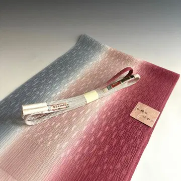 미사용 새상품 타츠무라 미술 직물 허리띠 & 오비 장식 천 2세트 24