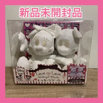 [ 미개봉 새상품 ] 디즈니 미키&미니 봉제 인형 메시지 인형