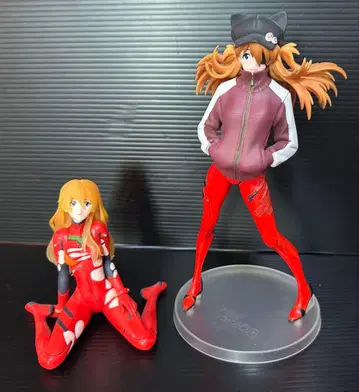 시키나미 아스카 랑그레이 피규어 2개