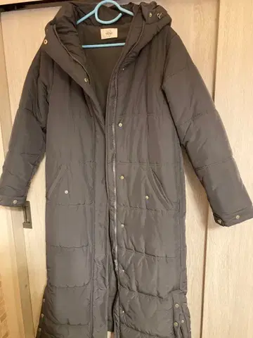 HUG.U 그레이 롱 자켓 M