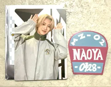 MAZZEL 마제베야 포토 카드 스티커 세트 NAOYA 나오야