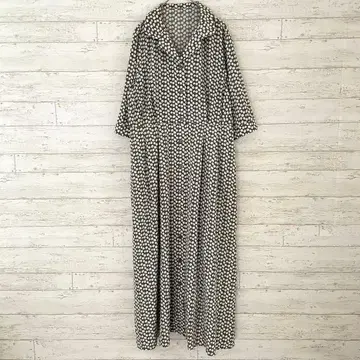 KBF 미니 꽃무늬 원피스 [ F ] 레트로 겉옷 롱 오픈