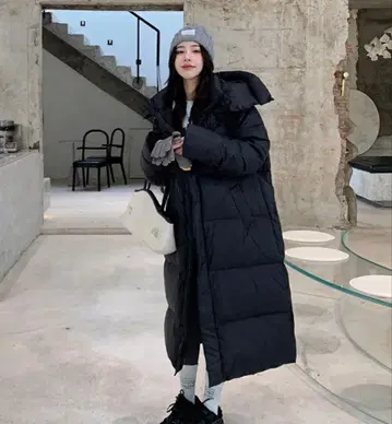 16일까지 한정 가격! 한국 스타일 다운 코트 벤치 코트 XL