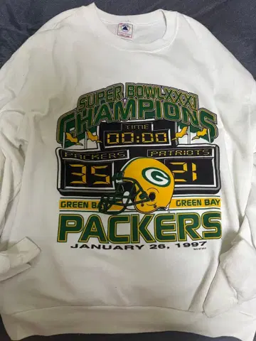 그린베이 패커스 맨투맨 XL