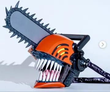 [ 미사용 새상품 ] 체인소 맨 헤드형 팝콘 박스 극장판 레제편 영화