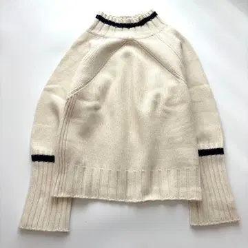 스픽 앤 스팬 라무 울 니트 하이넥