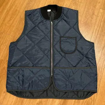 90s 스냅 의류 퀼팅 베스트 [ 아리하라 미유키 착용 ]