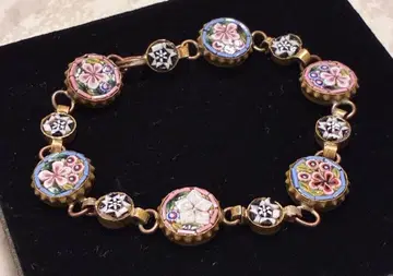 antique 마이크로 모자이크 팔찌