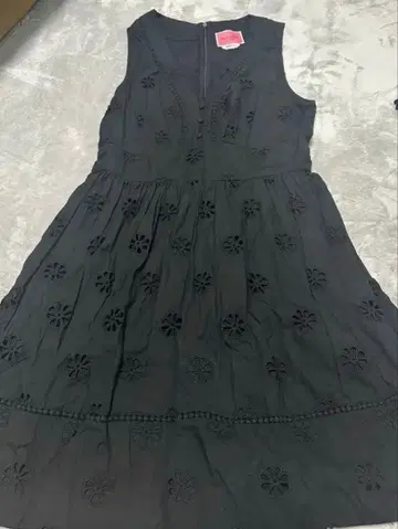 케이트 스페이드 슬리브리스 원피스 사이즈 10 블랙