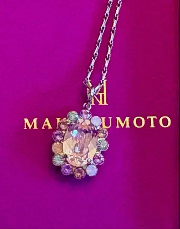 MAKI NUMOTO 크리스탈 목걸이