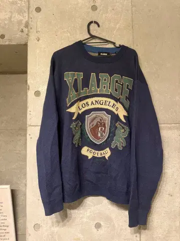 XLARGE 로스앤젤레스 고릴라 니트 풋볼 스웨터