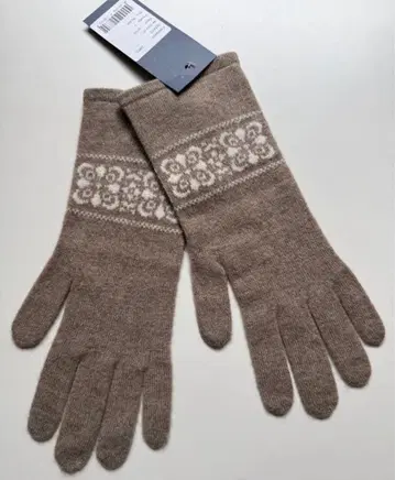 EVSEG 캐시미어 100% 장갑 베이지 3314-411