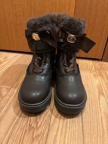 아오키 미사코 시마무라 니나스 부츠 브라운 LL