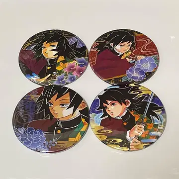 귀멸의 칼날 토미오카 기유 컬렉션 캔뱃지 세트