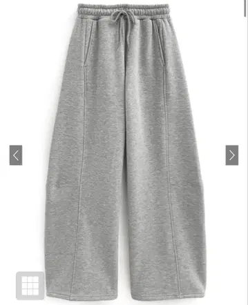 [ 미사용 새상품 ] 2Way 커브 맨투맨 와이드 팬츠 [tu1505]