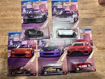 새상품 핫휠 컴팩트 킹스 5대 시빅 WRX 센트라