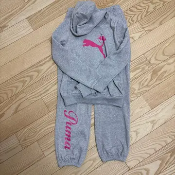 Puma 푸마 맨투맨 그레이 셋업 M 사이즈 여성용 미사용