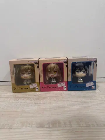 룩업 체인소 맨 덴지 파워 하야카와 아키 피규어 세트