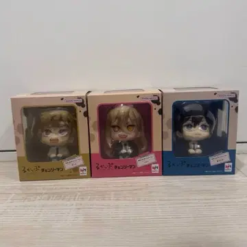 룩업 체인소 맨 덴지 파워 하야카와 아키 피규어 세트