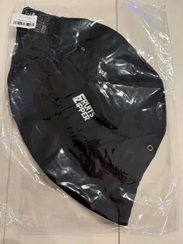 FRUITS ZIPPER 버킷햇 BLACK