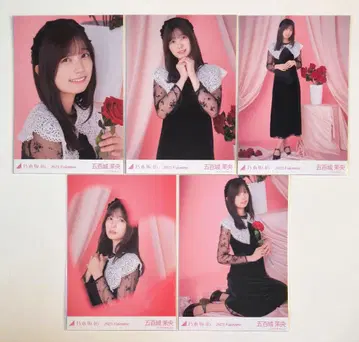 노기자카46 생사진 5종 컴프 이오키 마오 2025 발렌타인