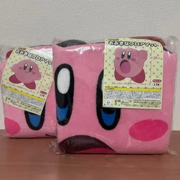 별의 커비 커다란 플로어 매트 2개 세트