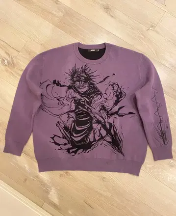 주술회전 쵸소우 니트 풀오버 그런지 opium y2k