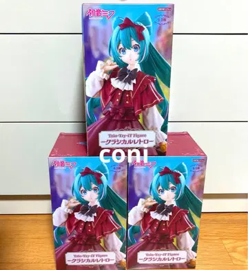 [ 미개봉 ] 하츠네 미쿠 Trio-Try-iT 클래시컬 레트로 피규어