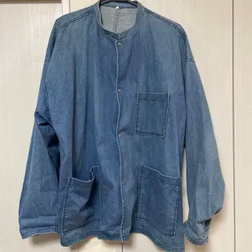 데님 자켓 XL-7 버튼 포함