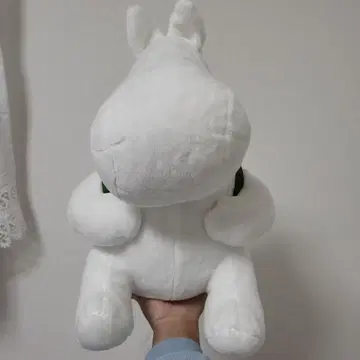 무민 봉제 인형 화이트 컬러 백팩 포함