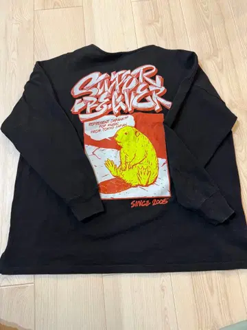 SUPER BEAVER 롱 T L 사이즈