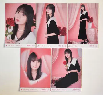 노기자카46 브로마이드 5종 컴프 엔도 사쿠라 2025 발렌타인