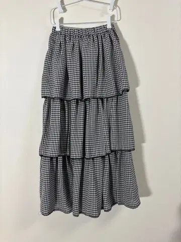 [ merryjenny ] 깅엄 캉캉 스커트 체크