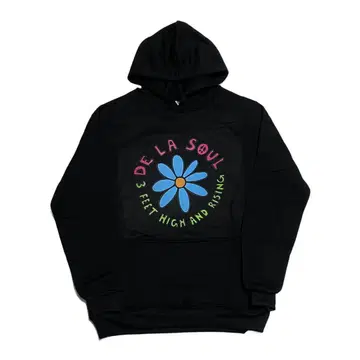 De La Soul 데 라 소울 후드티 블랙 컬러 hiphop 힙합