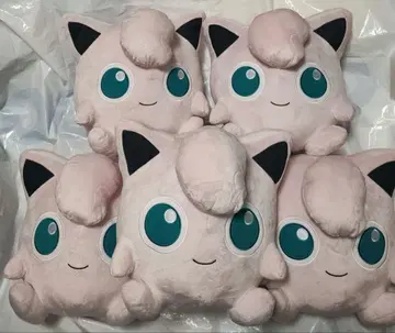 포켓몬 푸딩 메챠모후굿토 봉제 인형 5개