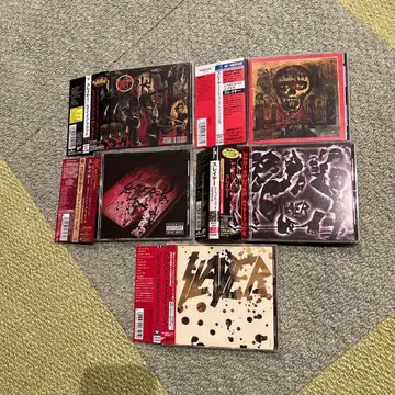 일본 국내 오비 부착반! 슬레이어 Slayer CD 5장 세트