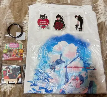 키요 키요 고양이 T셔츠 스티커 고무 밴드 아크릴 키링 캔버스 묶음 판매