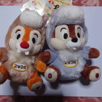 2026 칩&데일 2026년 간지 인형 배지 (말띠)