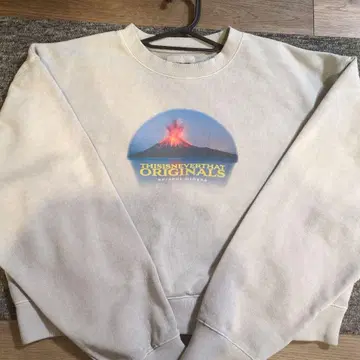 thisisneverthat 네버댓 맨투맨 그레이 M 트레이닝복