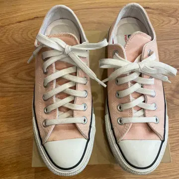 컨버스 핑크 로우컷 스니커즈