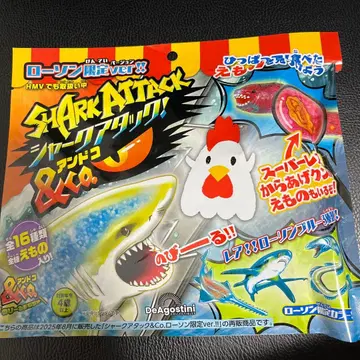 거의 미개봉 고양이 상어 샤크 어택 &co. 안도코 로손