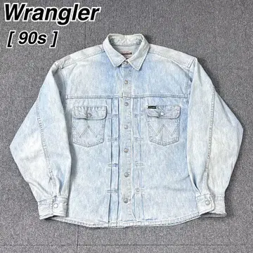90s Wrangler 데님 셔츠 자켓 랭글러 빈티지